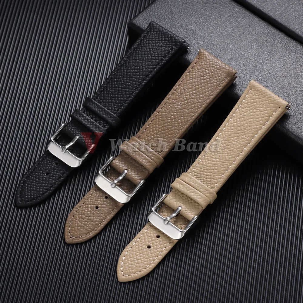 16mm 18mm 19mm 20mm 21mm 22mm Vintage Kalbsleder Uhrenarmband Schnellverschluss-Armbänder für Herren und Damen Universelle Ersatz-Armbänder – Detail 5