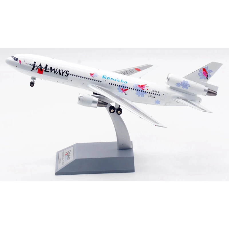 1:200 Diecast Alloy Plane B-Models JAL Japan Airways DC-10-40 Aircraft Jet Model JA8547 Collection Display Gifts Fans Decoration