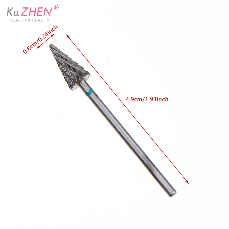 Tungsten Steel Nail Drill Bit Milling Cutter Electric Manicure Machine Equipment Cuticle Clean Burr Pedicure Accessories Tools