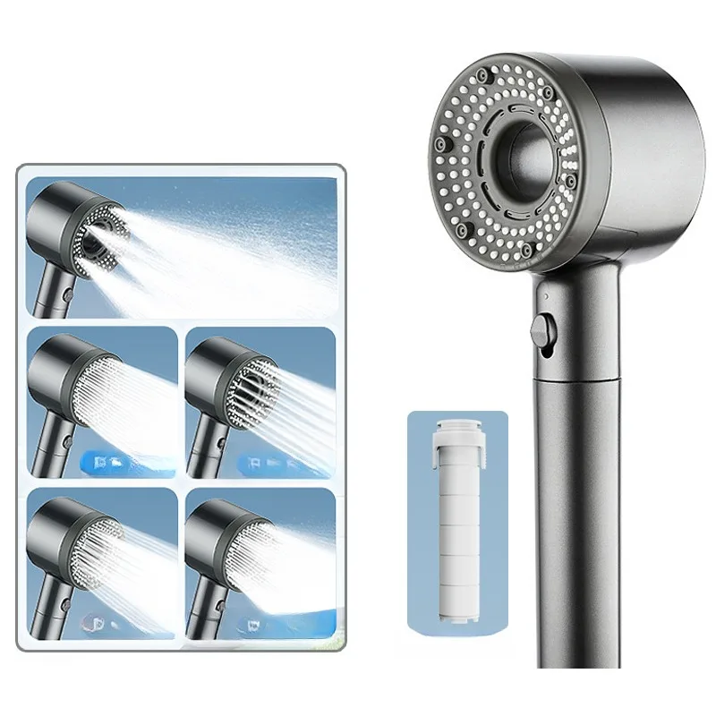 Boosting showerhead, super strong showerhead, sun drying head, shower showerhead, shower faucet