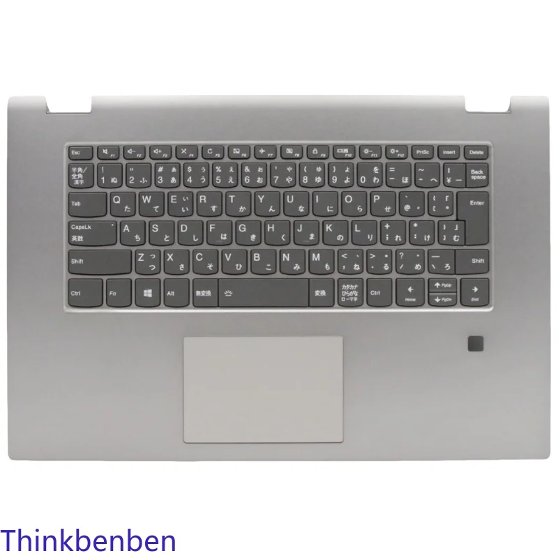 

JP Japanese Grey Keyboard Upper Case Palmrest Shell Cover For Lenovo Ideapad Flex C340 15 15IIL 15IWL 15IML 5CB0S17733