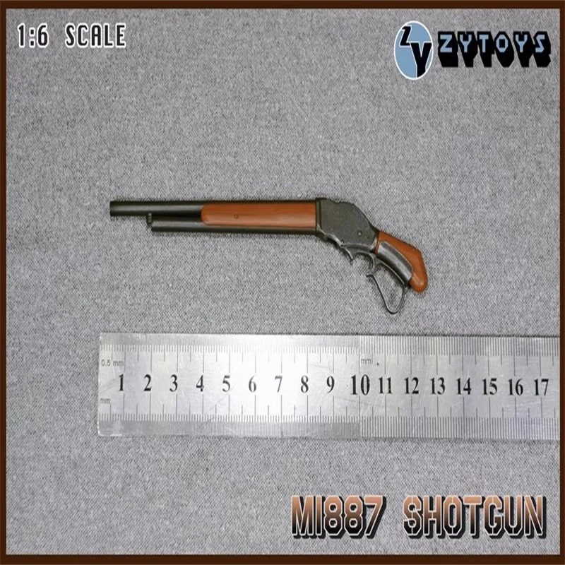 ZYTOYS ZY8040 1/6 Soldier Weapon Army Scene Accessories M1887 Shotgun Plastics Model Toy Fit 12'' Action Figure Body In Stock