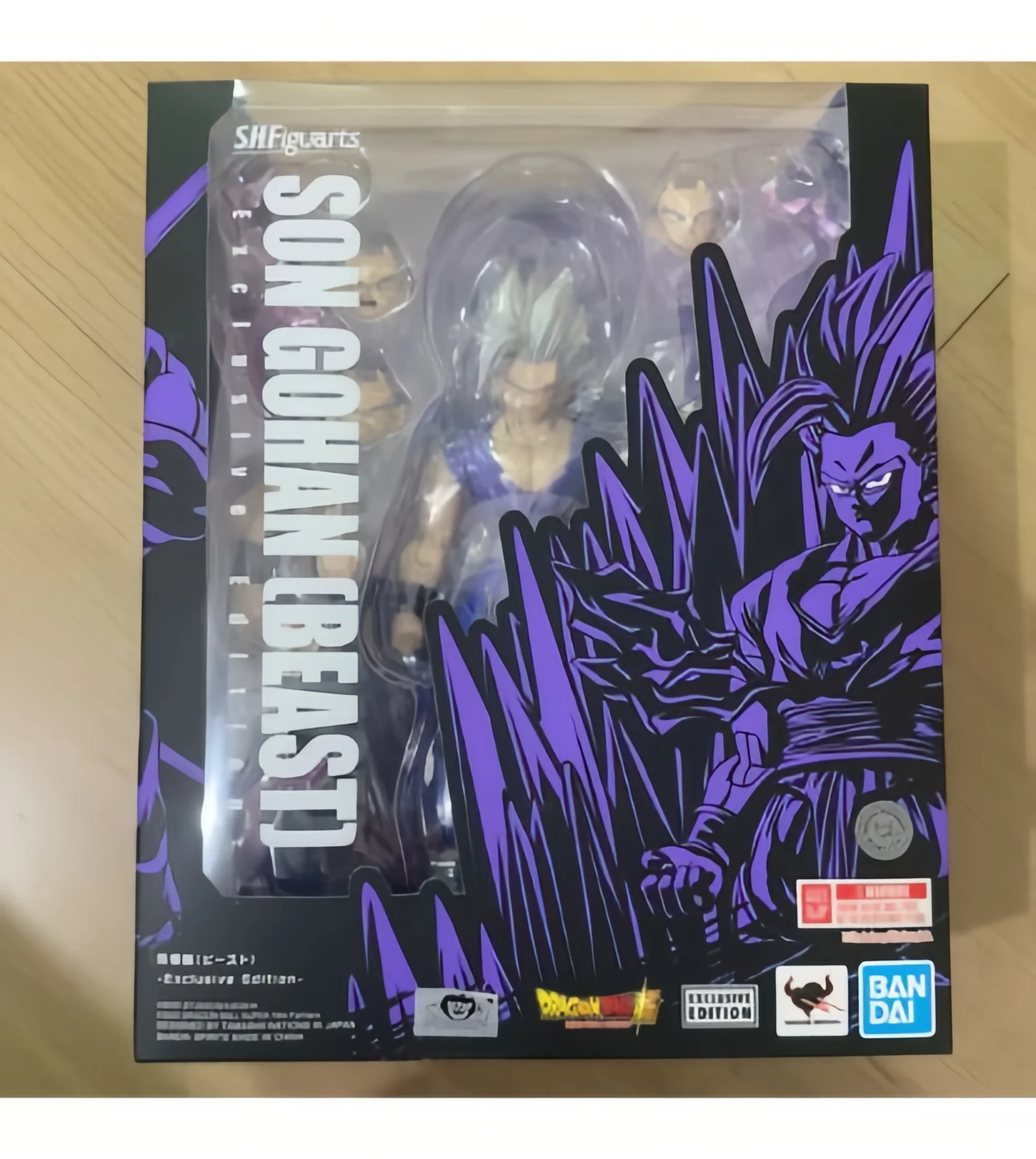 In Stock Bandai SHF Dragon Ball Beast Gohan SDCC CJ Venue Exclusive Action Figure Toys Collection Gifts - view 4