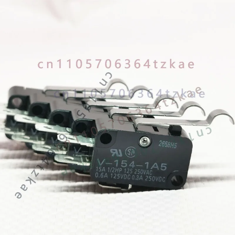 1PCS V-154-1A5 Micro Switch Bend Stroke Switch 15A High Current Micro Switch