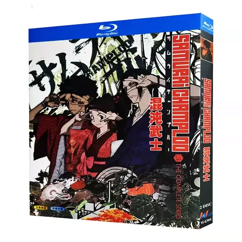 BD Blu-ray High Definition Anime Chaos Samurai 2 Disc Box Ayako Kawasaki Yinhei Sato