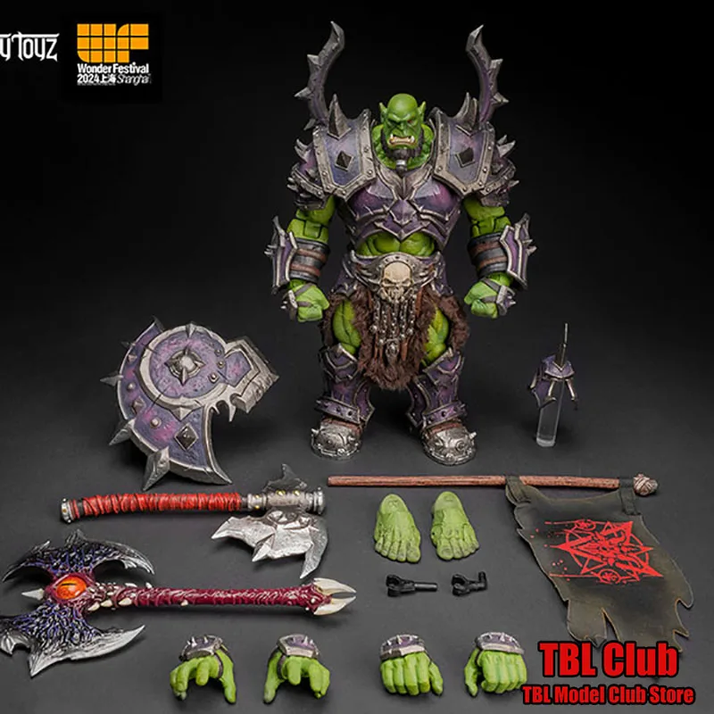 In Stock Metytoyz 2024WF 1/10 Scale Collectible Green Commander Orc Warrior Movable Monster 20cm Action Figure