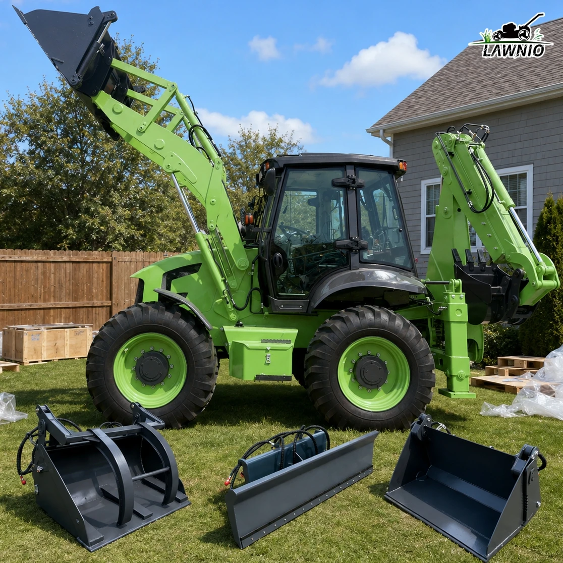 Bulk Purchase Support Backhoe Loader  with 70kW  Engine Multipurpose Operation for Road Construction Wheel Loader