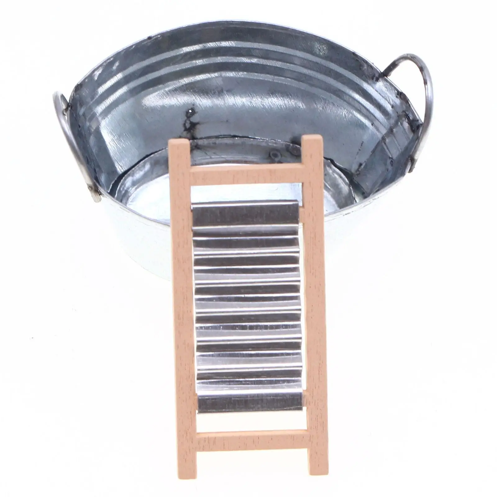 Dollhouse Accessories Micro Landscape Birthday Gifts Doll House Washing Basin