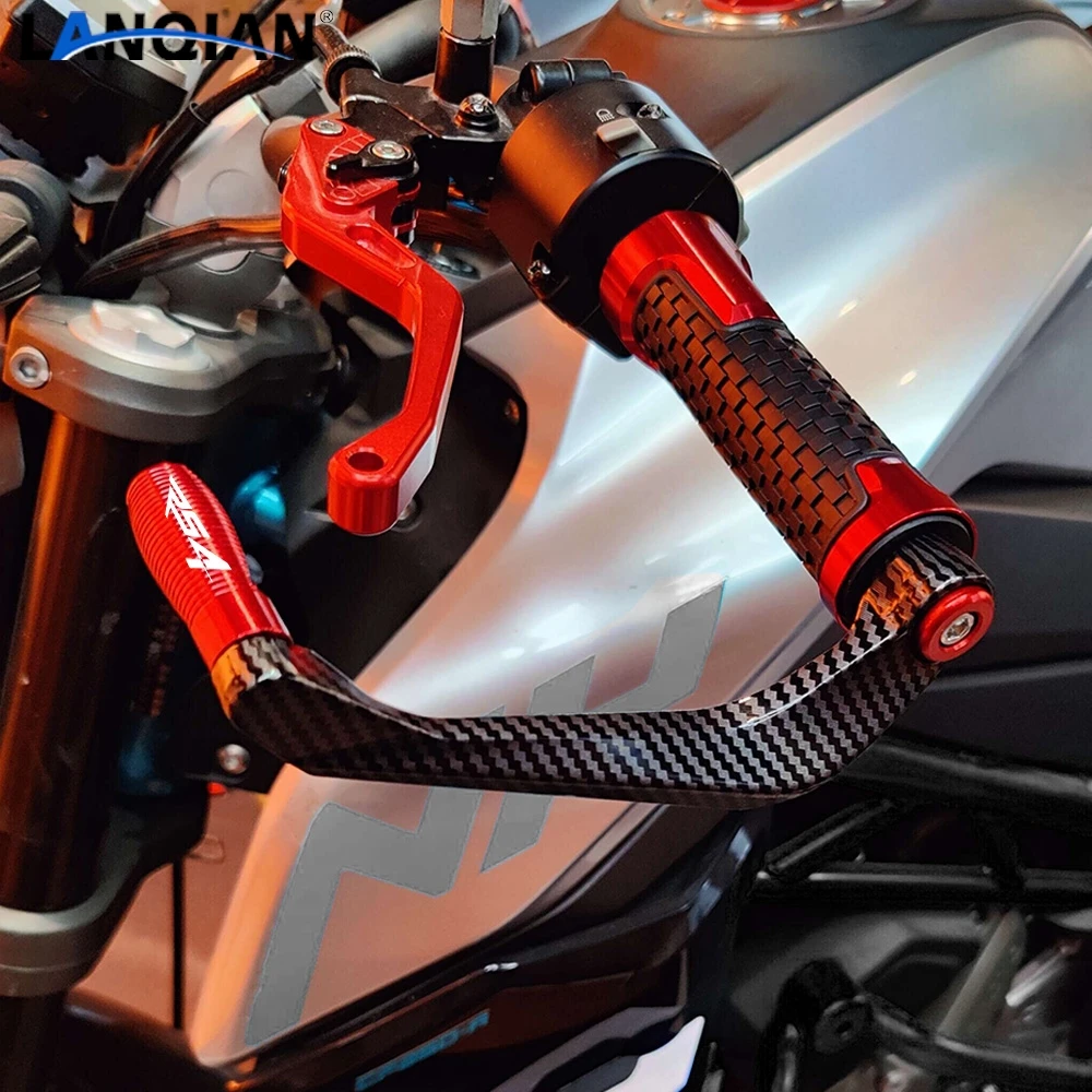 Motorcycle accessories CNC Levers Guard Brake Clutch Handlebar Protector For Aprilia RSV4 R RSV4R RS4 2009-2016 RS V4 