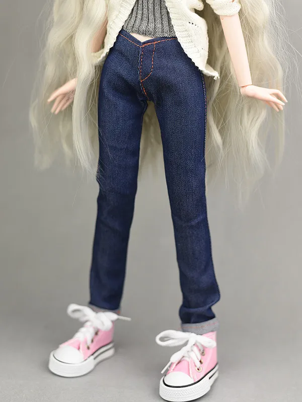 

X1 Mini Collection MSD SD Toy Clothes 1/4 BJD Doll Blue jeans Pants