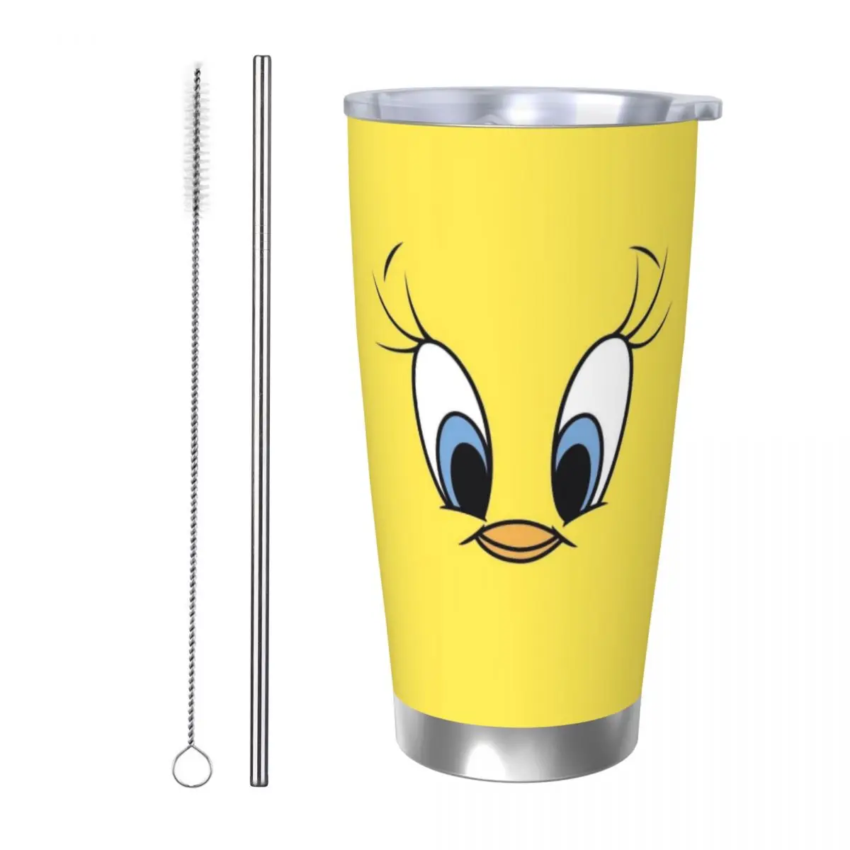 Elmo Cookies Monsters Sesame Cartoon 20oz Stainless Steel Insulated Thermal Coffee Car Cup Cold Hot Mugs Vacuum Flask