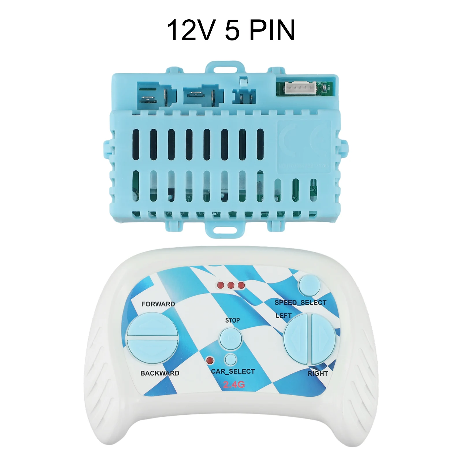 5 Pin Control Box 2.4G Transmitter For Car Replacement Parts Standard Size Strict Quality Control 5PIN Connection