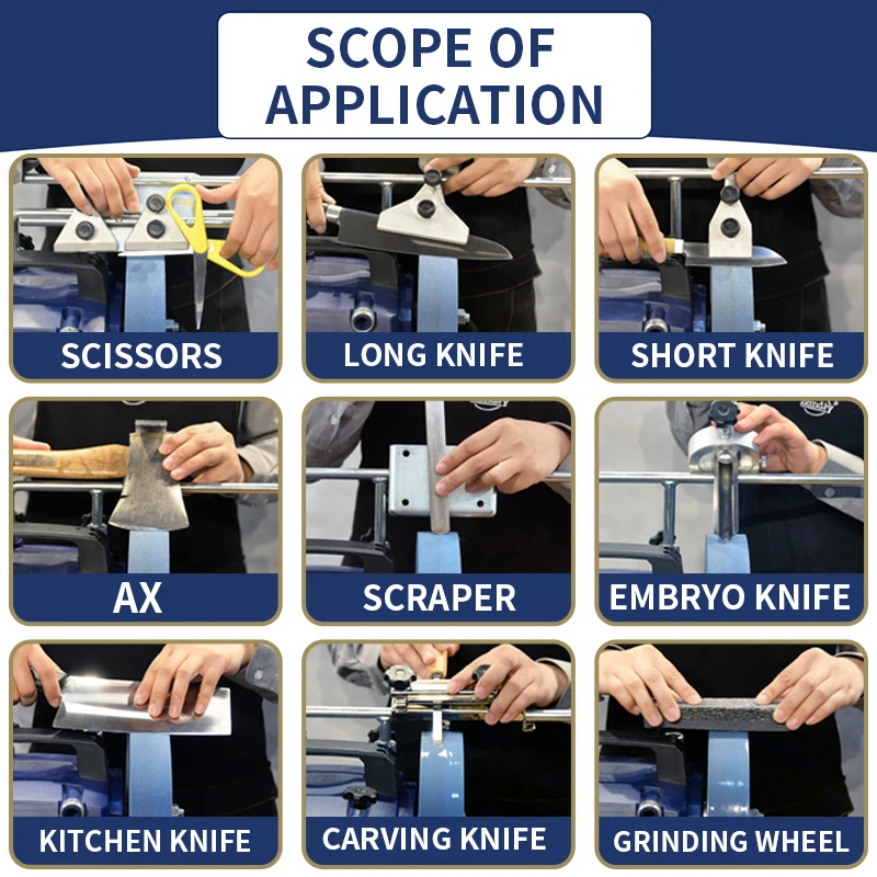 10 inch Low-speed Water-cooled Knife ener 200 W Small Scissors Engraving Knife Kitchen Knife Polishing Machine H 10