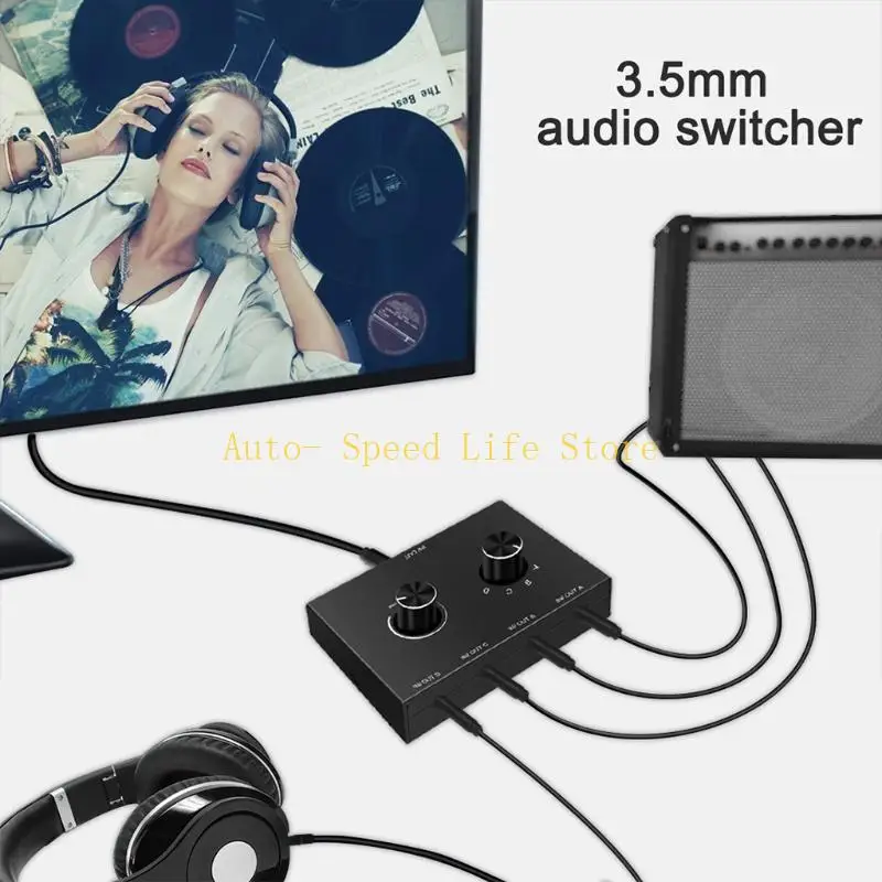02DA SPLITTER BOX SWITIO SWITCHER SPECEPER SPECEPER
