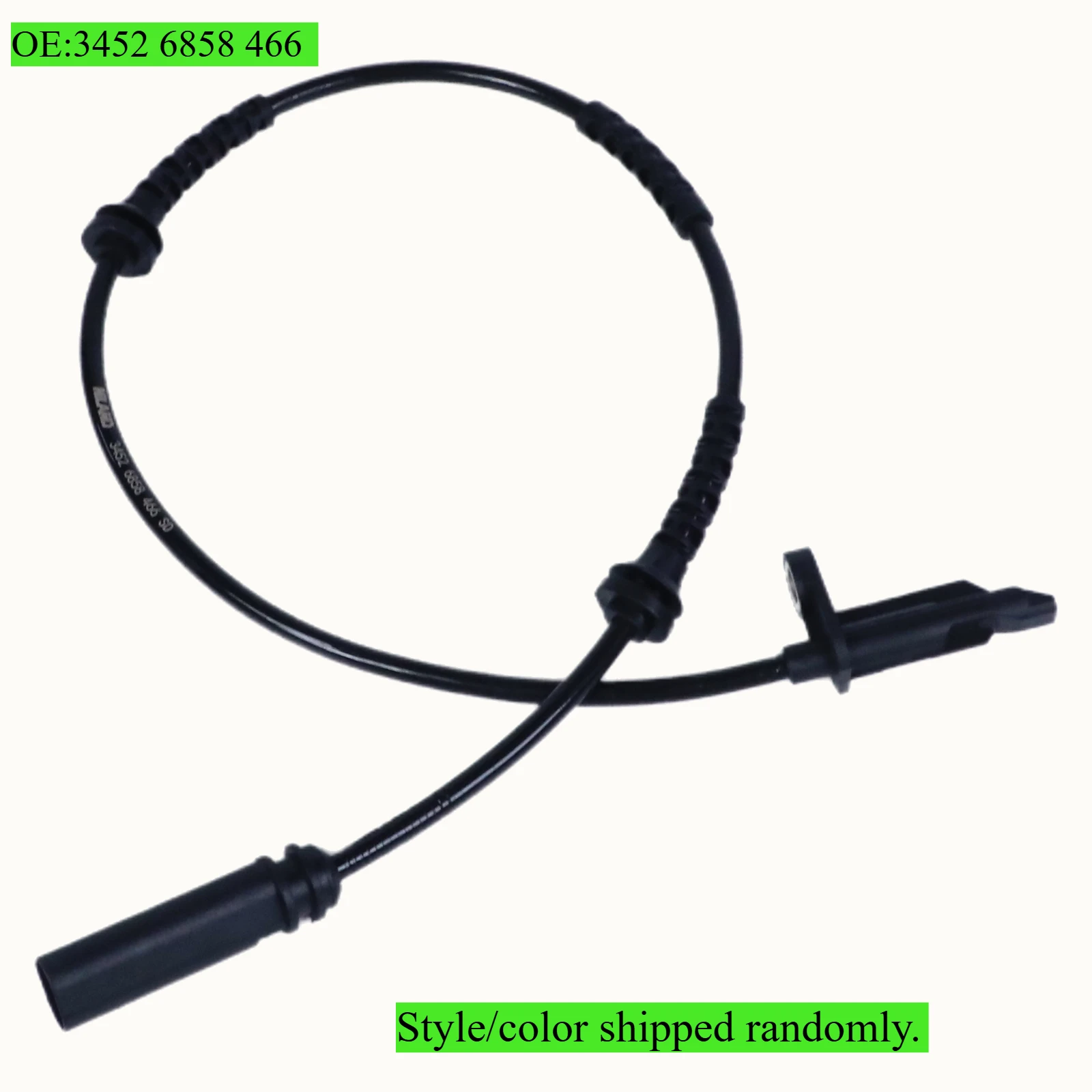 Rear Driver or Passenger Side ABS Wheel Speed Sensor For BMW For Mini Cooper Clubman F54, For Cooper Countryman F60, 34526858466
