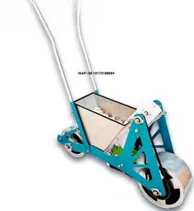 

Precision Manual Seeder Garlic and Corn Planter Hand Push Home and Farm Use New Condition