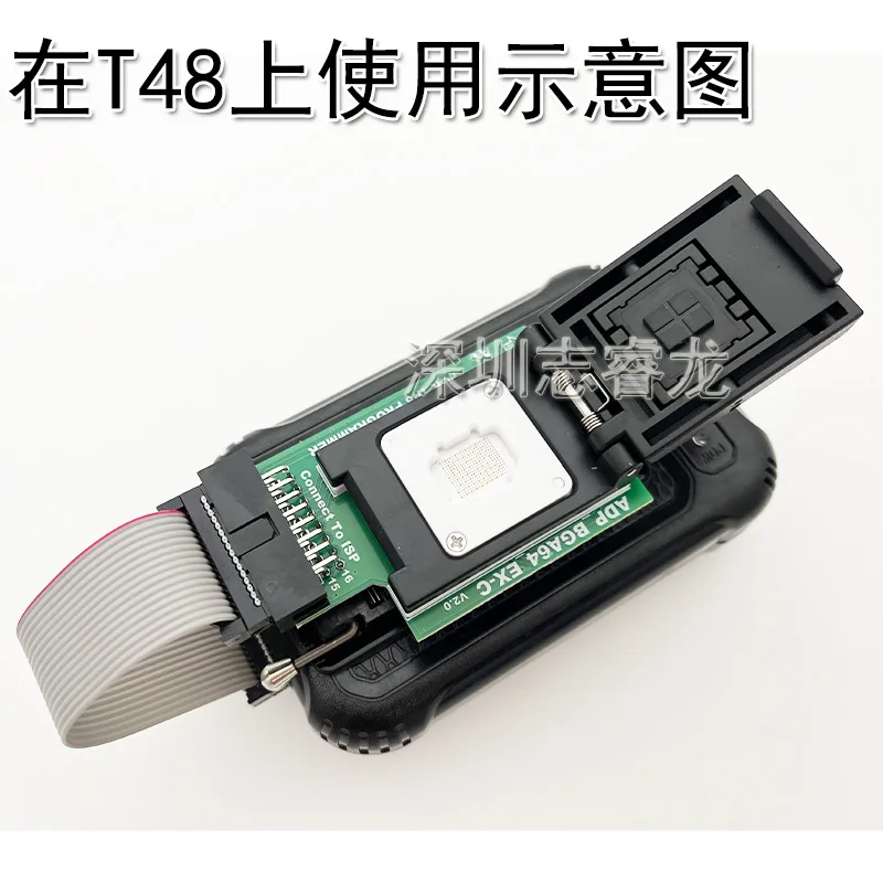 XGecu T48 programmer dedicated BGA64 programming seat adapter ADP-BGA64A-EX-A/B/C