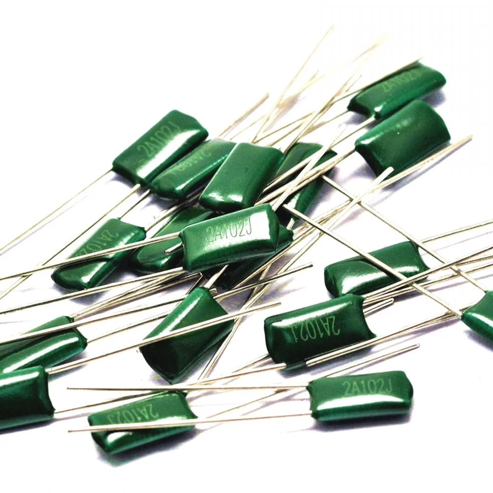 Polyesterfolienkondensator 100V 1nF 1,5nF 2,2nF 100nF 220nF 2A102J 2A152J 2A222J 2A392J 2A103J 2A473J 2A104J 2A154J 2A474J – Detail 3