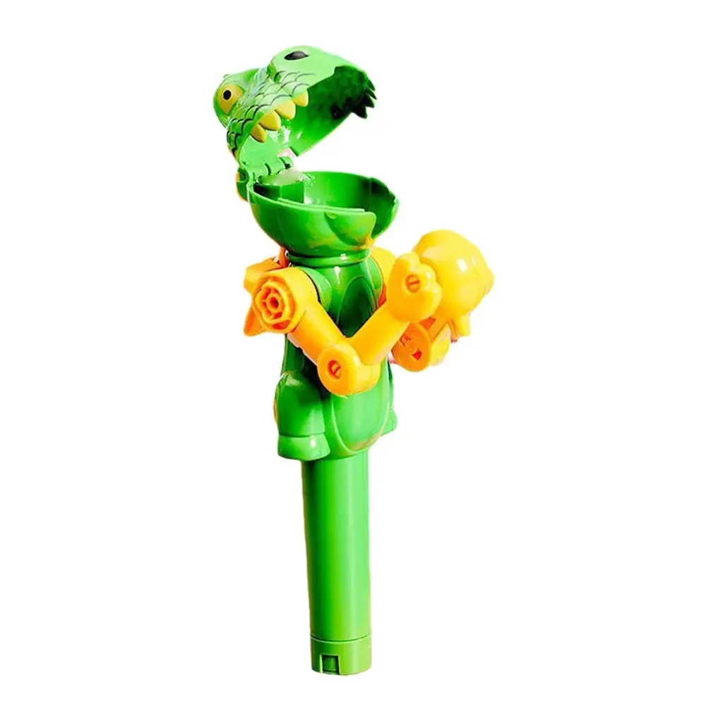 

Cute Snack Holder Toy For Children Lollipop Robot Holder Candy Storage Dinosaur Shape Lollipops Case