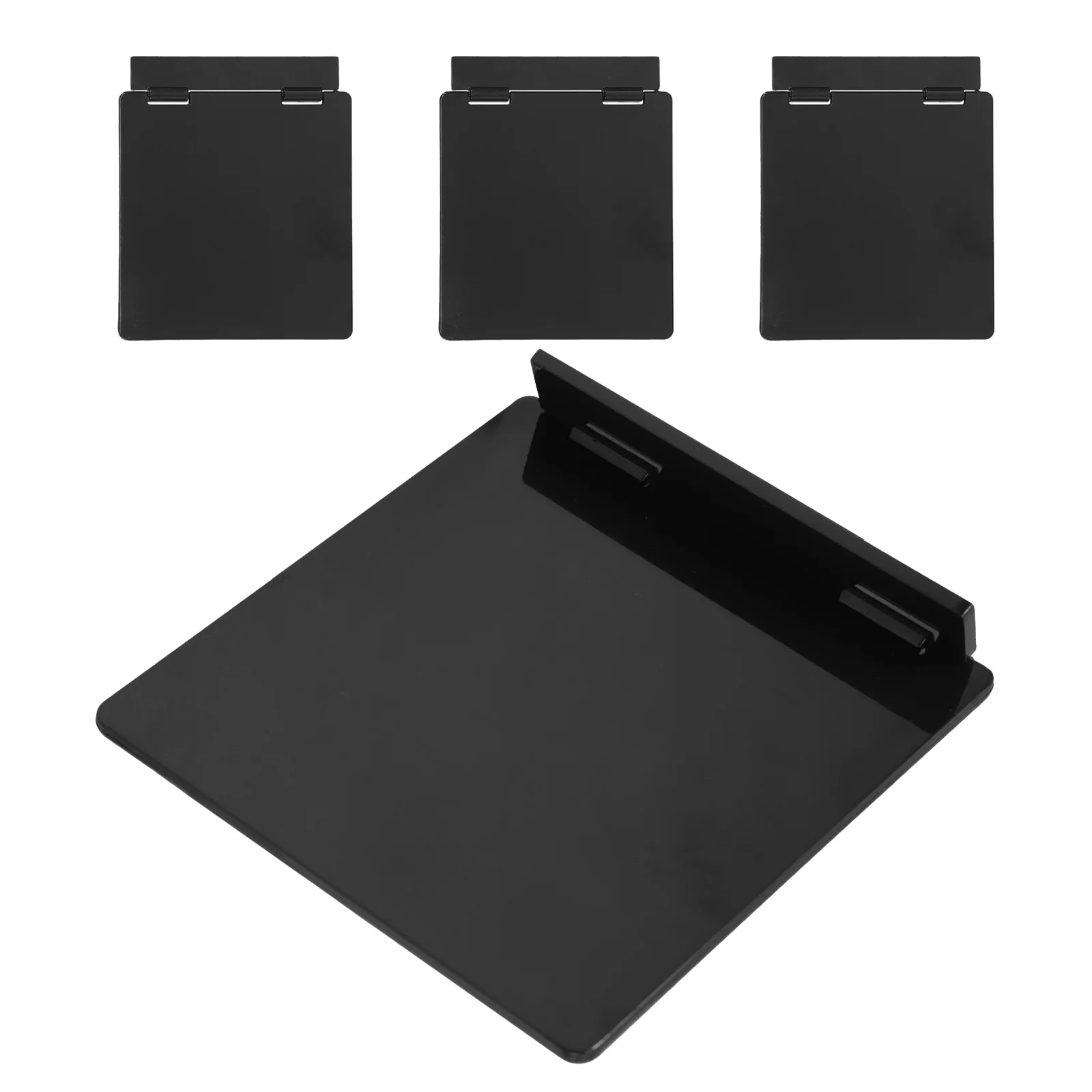 

4Pcs Panel Protection Cover Slim Self-Adhesive Switch Protector Cover for Central Air Conditioner Thermostat Waterproof Dust