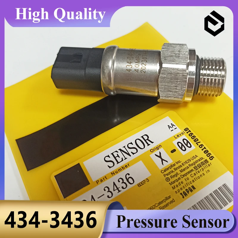 434-3436 Pressure Sensor 4343436 for Caterpillar CAT E323D 385C 345D Excavator Parts