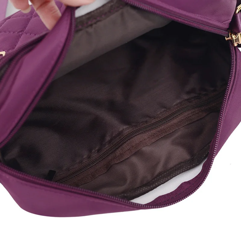 Fashion Women Shoulder Messenger Bag Waterproof Nylon Crossbody Bag Female Large Capacity Casual Travek Handbags Purse Bags