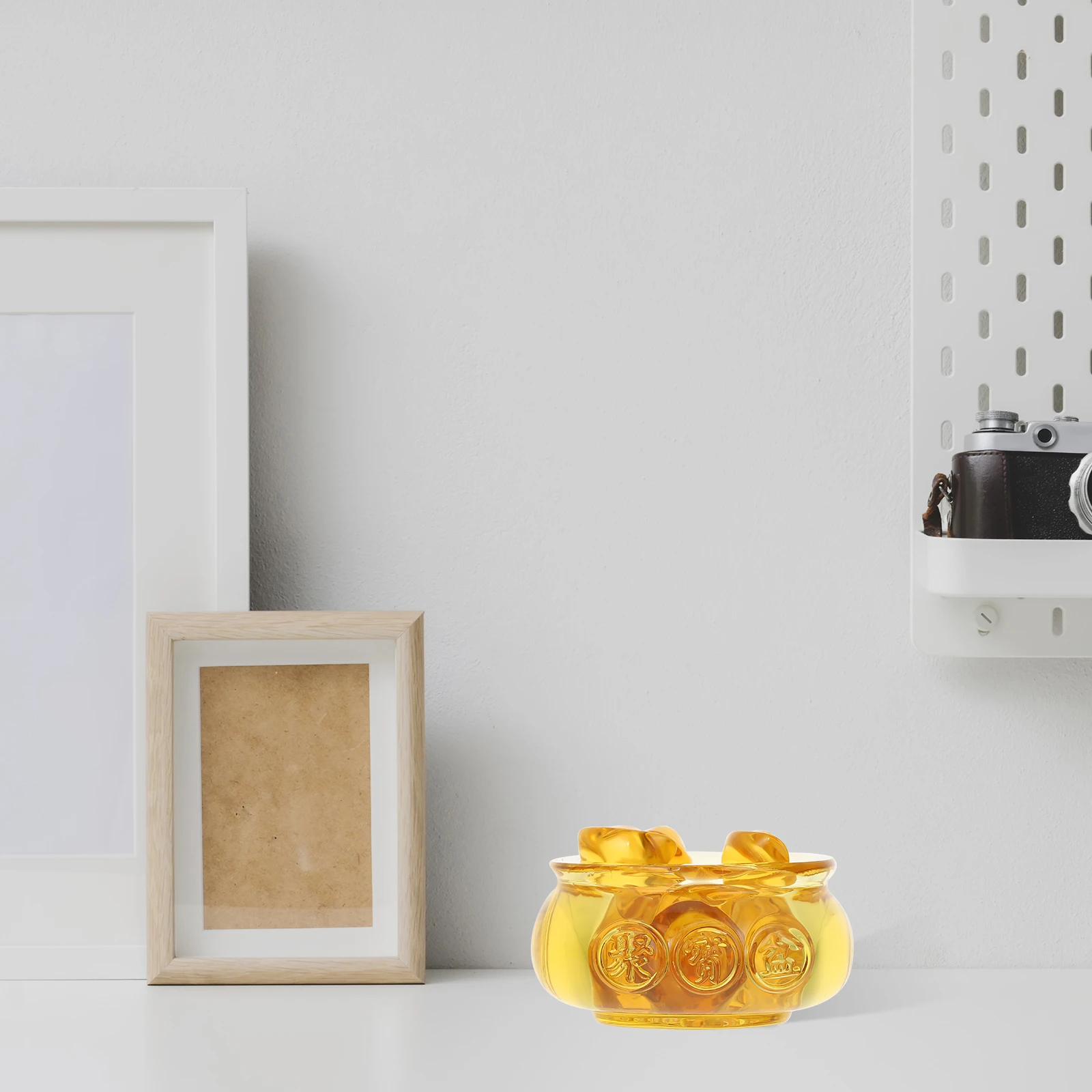 

1Set Basin Desktop Cornucopia Decor Home Office Ornament Fine Texture Not Easy to Deform Break Long Service