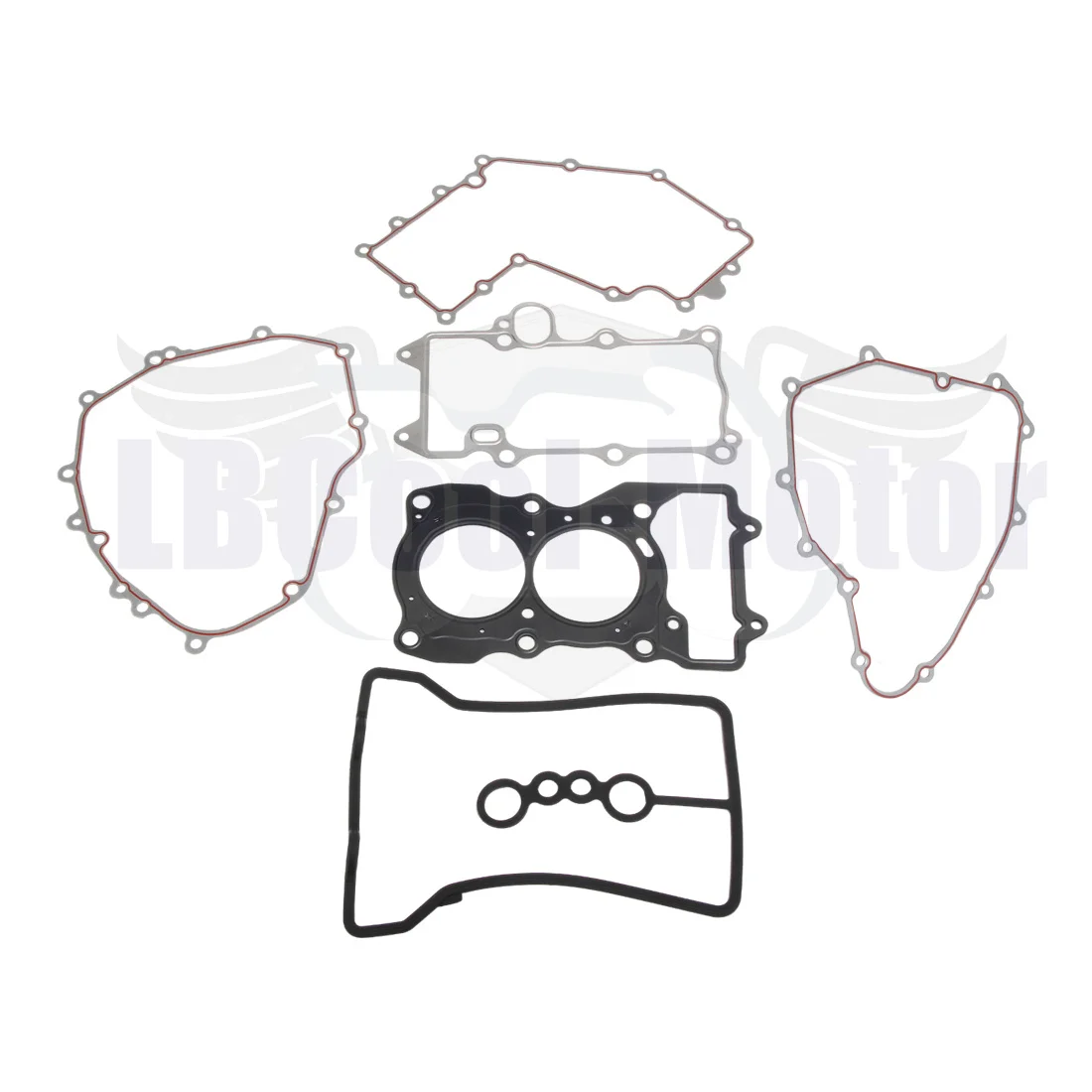 Engine Full Gasket Set For KAWASAKI NINJA400 2018-2024 2022 2023 Engine Cylinder Head Gasket Clutch Magneto Cover Oil Pan gasket
