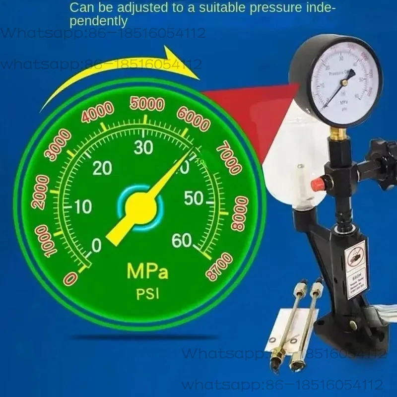 NEW CR-C Multifunctional Diesel Common Rail Injector Tester + S60H Nozzle Validator, Common Rail Injector Tester Tool Set