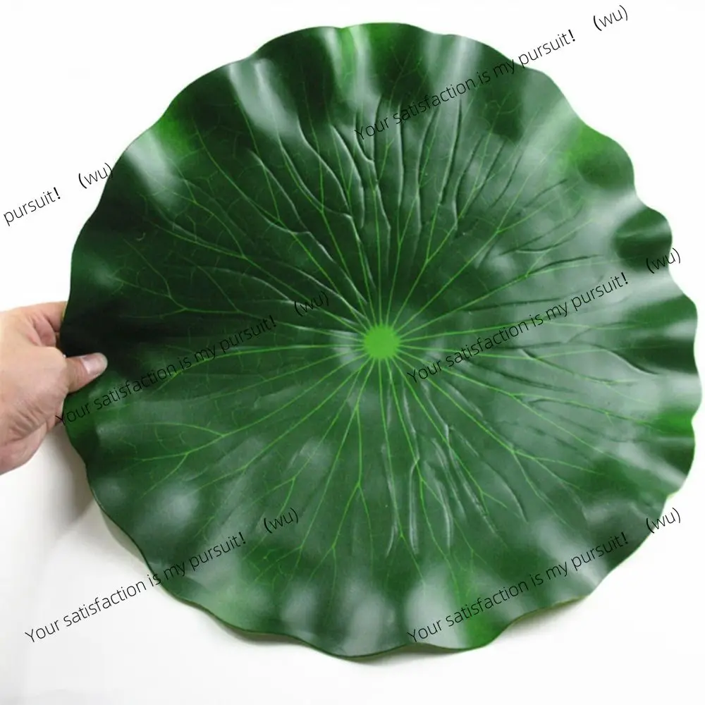 Hang Pond Flower Flower Props Fish Tank Landscaping For Water Pond Water Leaf Floating Lotus Leaf Artificial Plant Fake Lotus