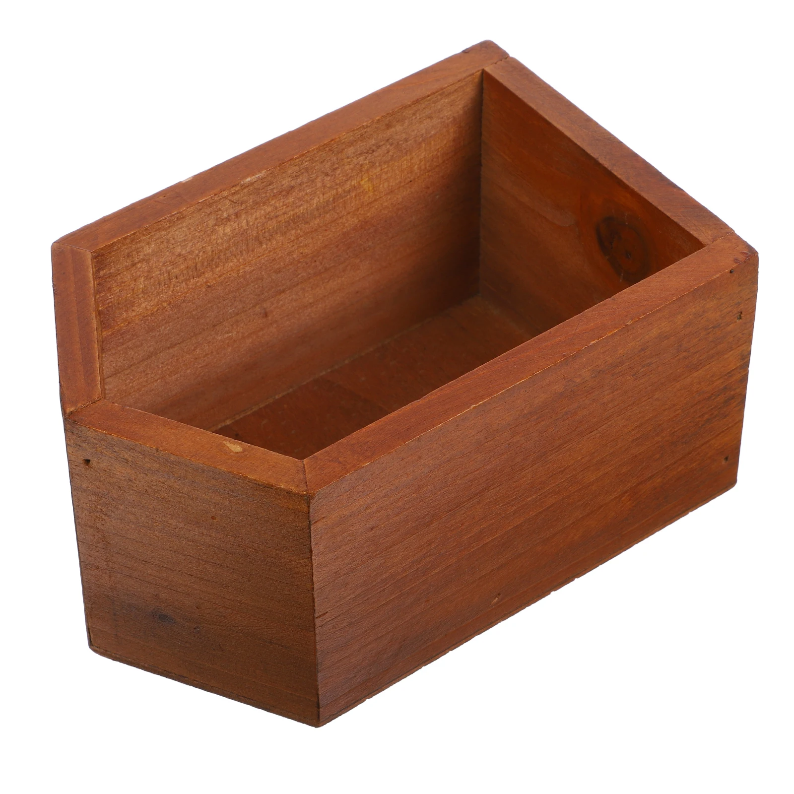 

Vintage Bookshelf Decor Desktop Book Makeup Tools Holder Wood Book Rack Organizer Storage Wood Cups Holder Shelf