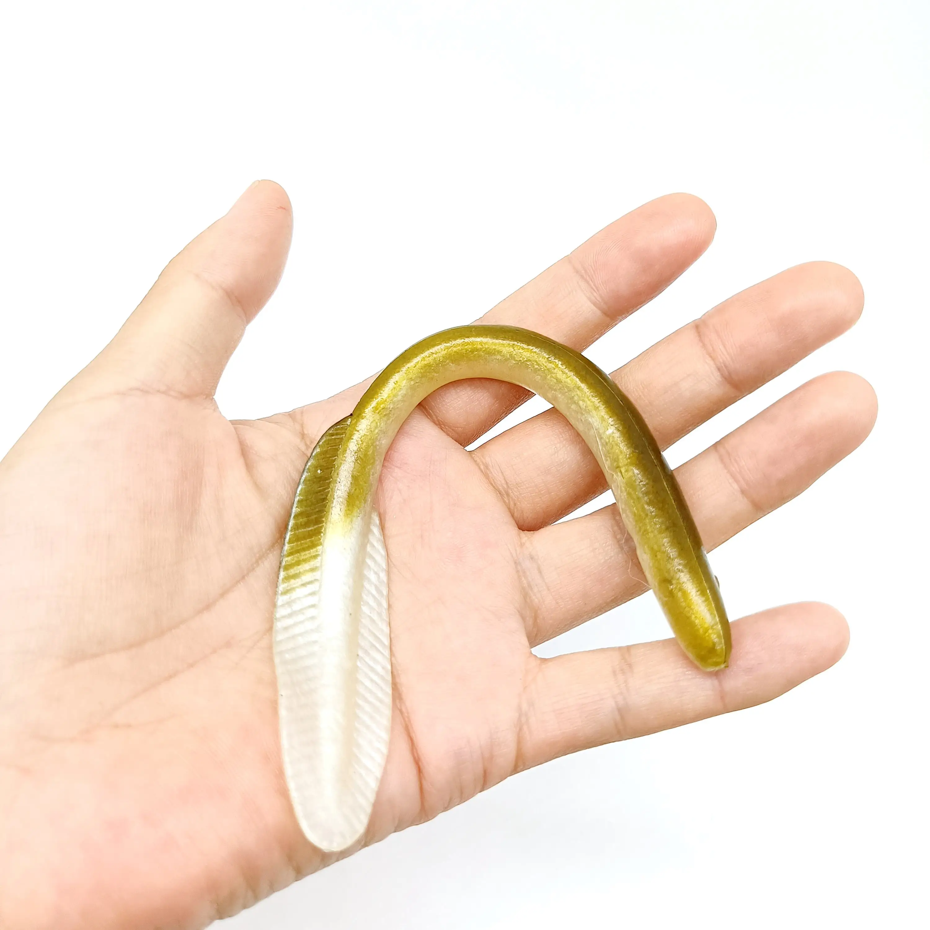 DUODUOYU, 2 шт., мягкая приманка, маленькая рыболовная приманка для угря, 17 см/10 г, супер живая яркая рисовая приманка для угрей, искусственные приманки, рыболовные снасти