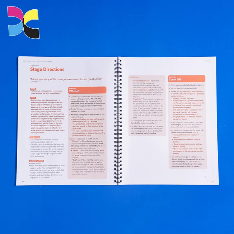 custom.Factory Production Binding Book Printing Hot Sell Coated Paper Book Printing