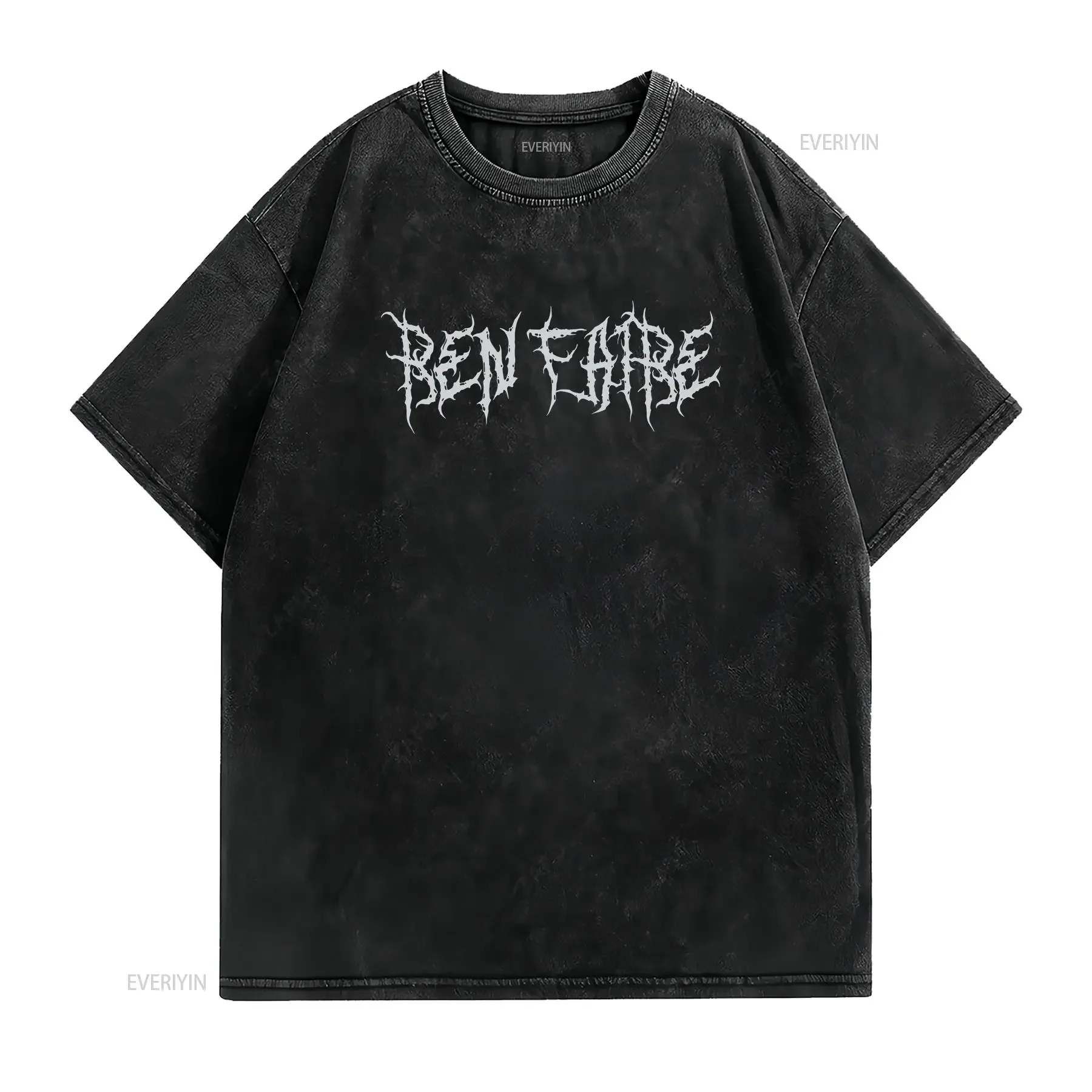 Goth Ren Faire T shirt Metalcore Renaissance Fair for Men and Women s Rennies vintage Washed Versatile Top For Everyday Wear