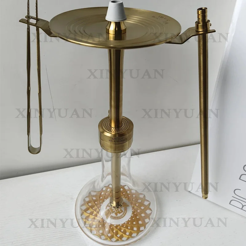 Stainless Steel Hookah Shisha – BIG BOSS PRO X MR EDS Premium Design