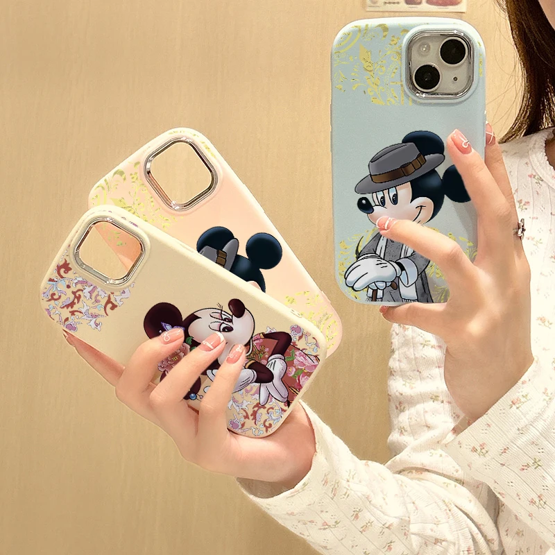 

Disney Mickey Minnie Phone Case For Xiaomi Mi 12 POCO F5 X3 NFC Redmi 9C 10 13C K30 K40 K60 Ultra Note 10 12 13 Pro 4G 5G Cover