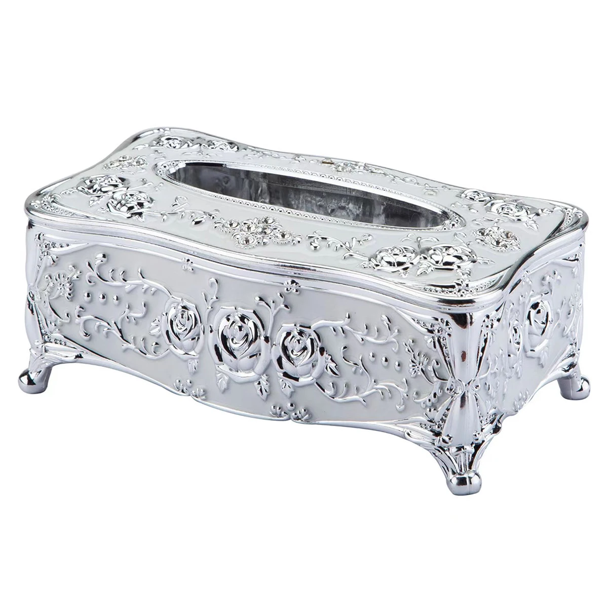 1pc Taschentuch box im europäischen Stil, Wohnküche, Wohnzimmer, Schlafzimmer, Restaurant, Bar, Extraktion sbox für Hotels ervietten, Plastik box – Detail 20