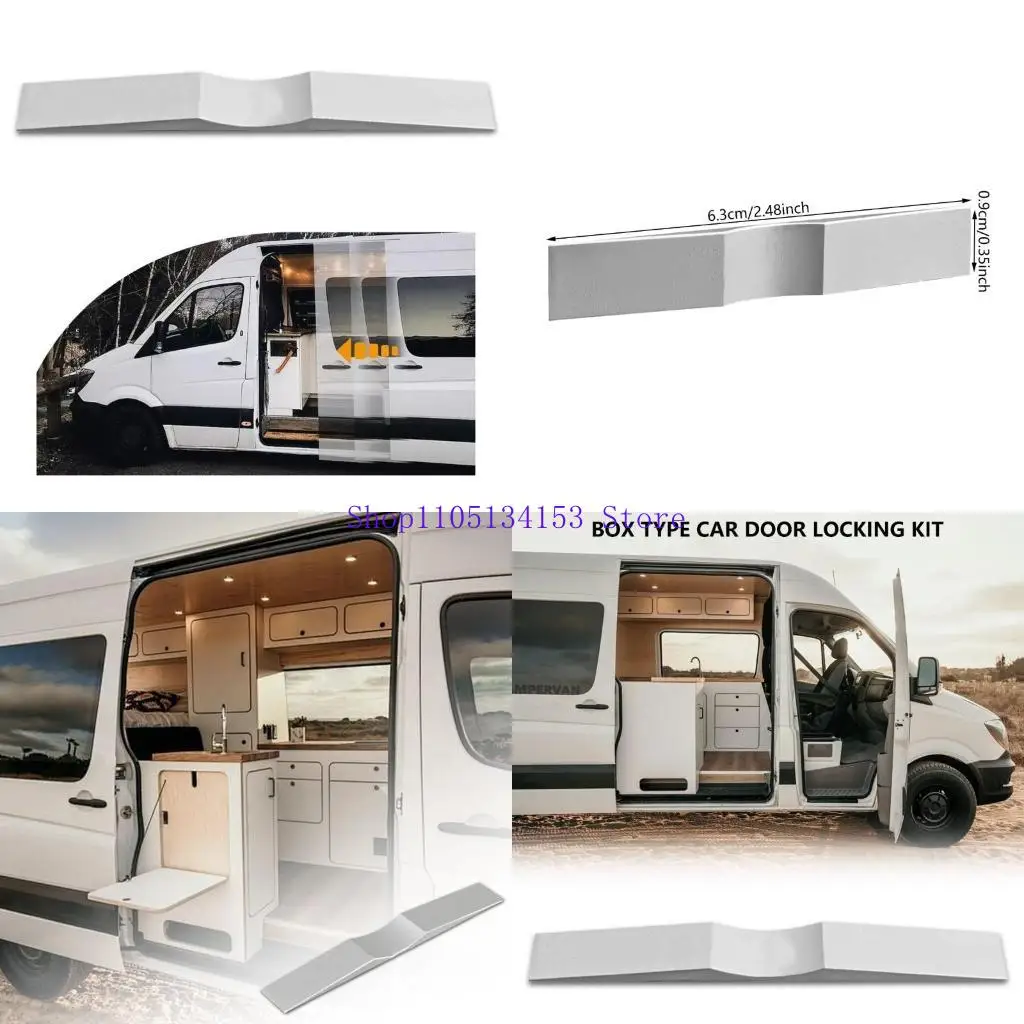 

HG89 Campervans Midway Door Stoppers Aluminum Door Stop Spliting Door Soppers Запасные аксессуары для конфиденциальности
