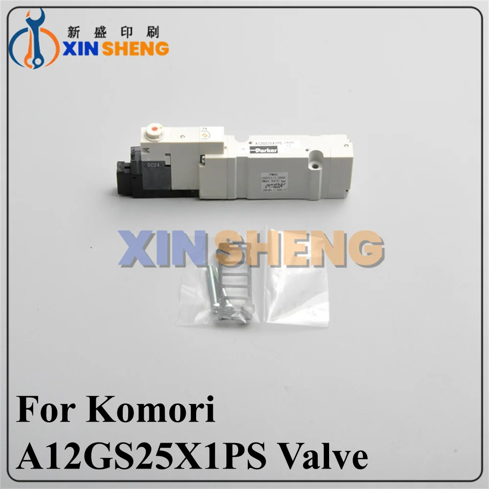 Good Quality For Komori Printing Press Spare Part: Solenoid Valve Brand New Original Solenoid Valve A12GS25X1PS