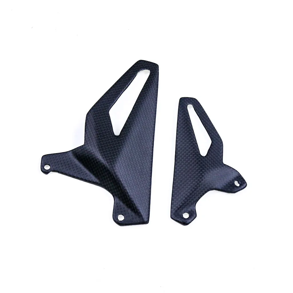 

Motorcycle Rear Foot Wing Protector Heel Guards Pure Dry Carbon Fiber For DUCATI Panigale V4 V4S V4R Streetfighter V4 2018-2023
