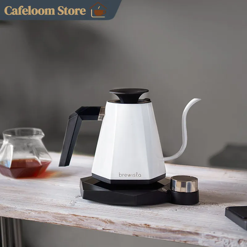 Brewista Fifth X-Series Gooseneck Variable Kettle 0.8l Pour Over Coffee Pot Smart Temperature Control Stainless Steel Coffee Pot