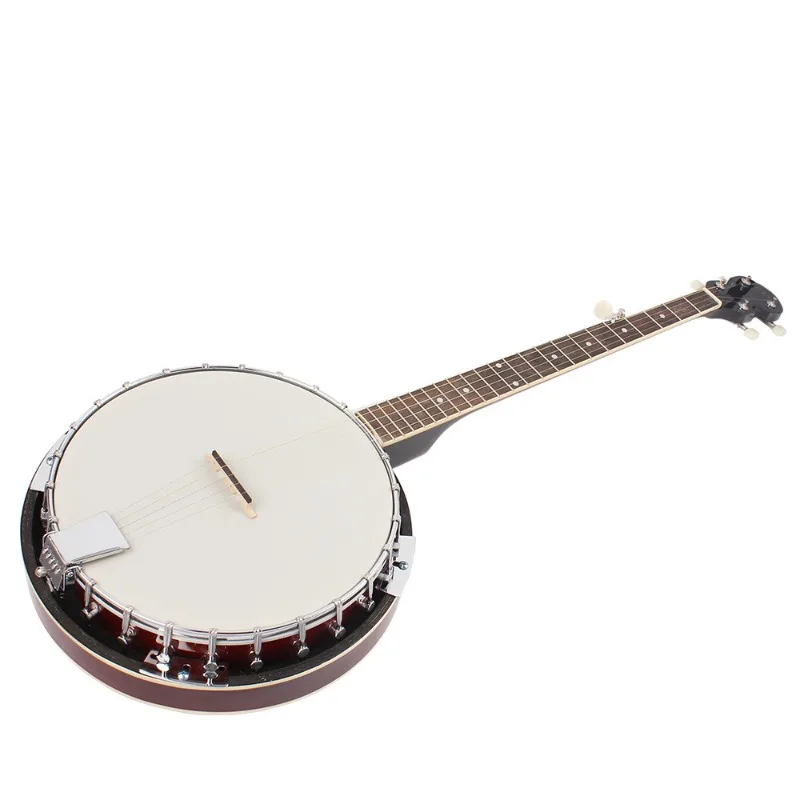 Five-String Banjo Set Western Ethnic Instruments Banjo Shabili Bandove 5-String Guitar