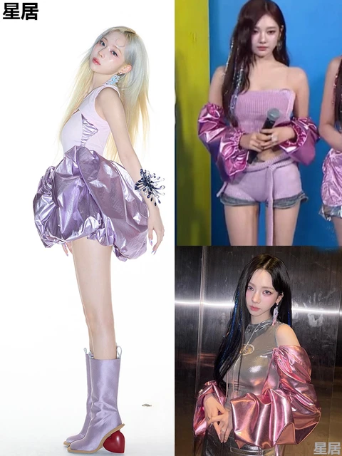 Nowy Kpop piosenkarka kostiumy do tańca jazzowego koreańskie kobiety grupa występ na scenie seksowne wąskie sukienki odzież festiwalowa stroje Rave