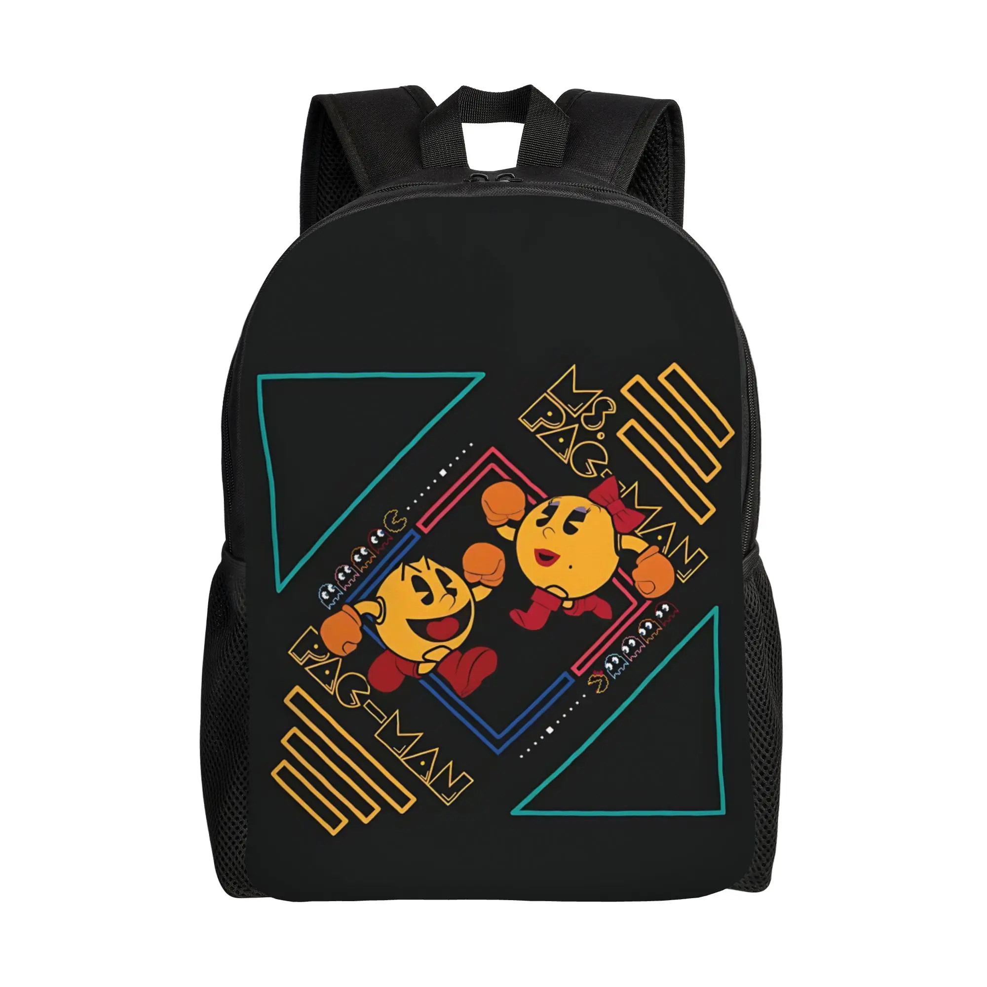 1Piece Art New School Year Rucksack PAC-MAN For Men Women  Backpack