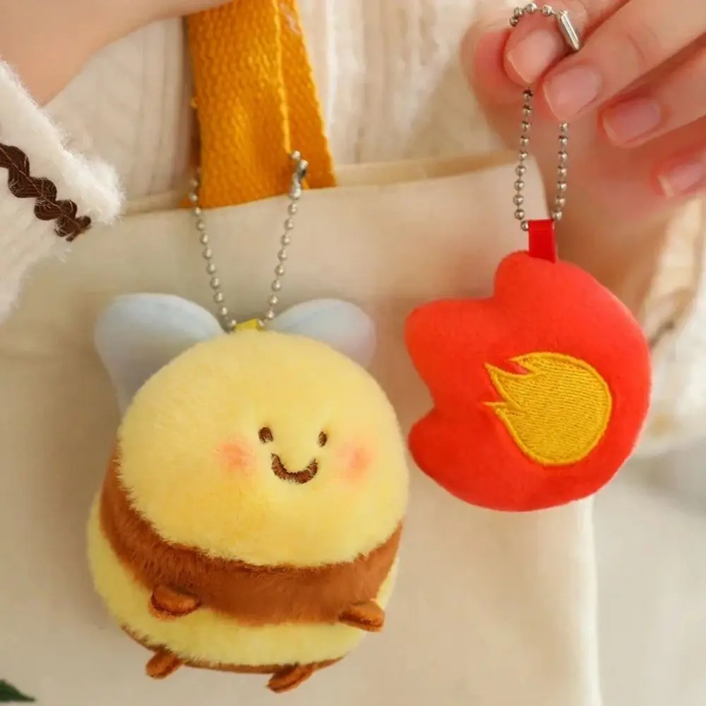 Playful Expression Shark Bee Bees Bear Bee Shape Cartoon Bee Cute PP Cotton Bee Stuffed Children