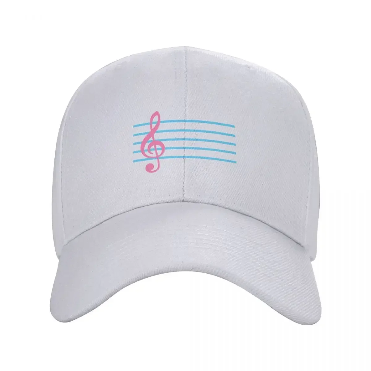 Trans Colors Treble Clef Cap baseball cap vintage Brand man caps boy child hat Women's