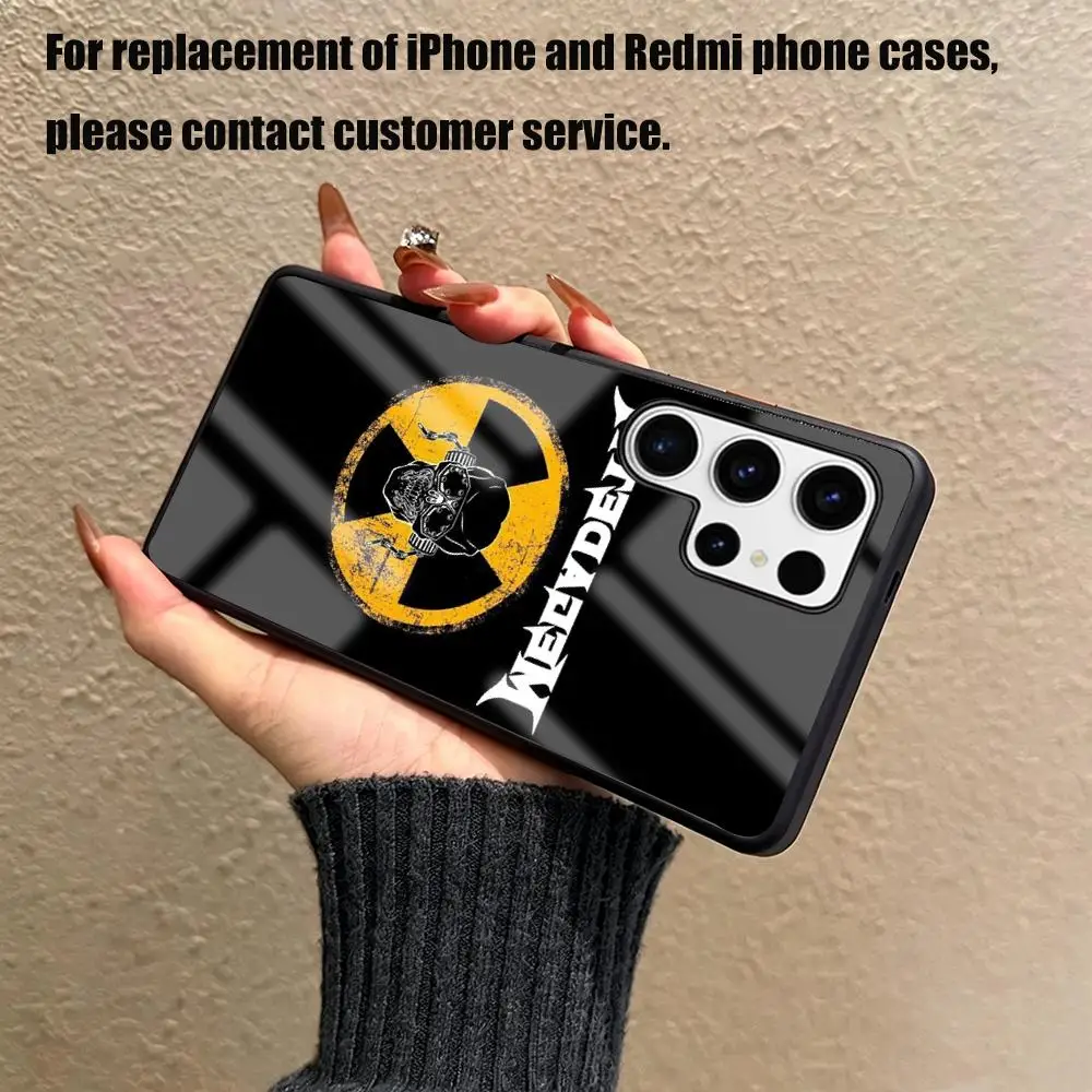 Megadeth cool Rock fashion Phone Case For Samsung S26 S25 S24 S23 S22 S21 S20 Plus Ultra Glass Fold A Magnetic Case