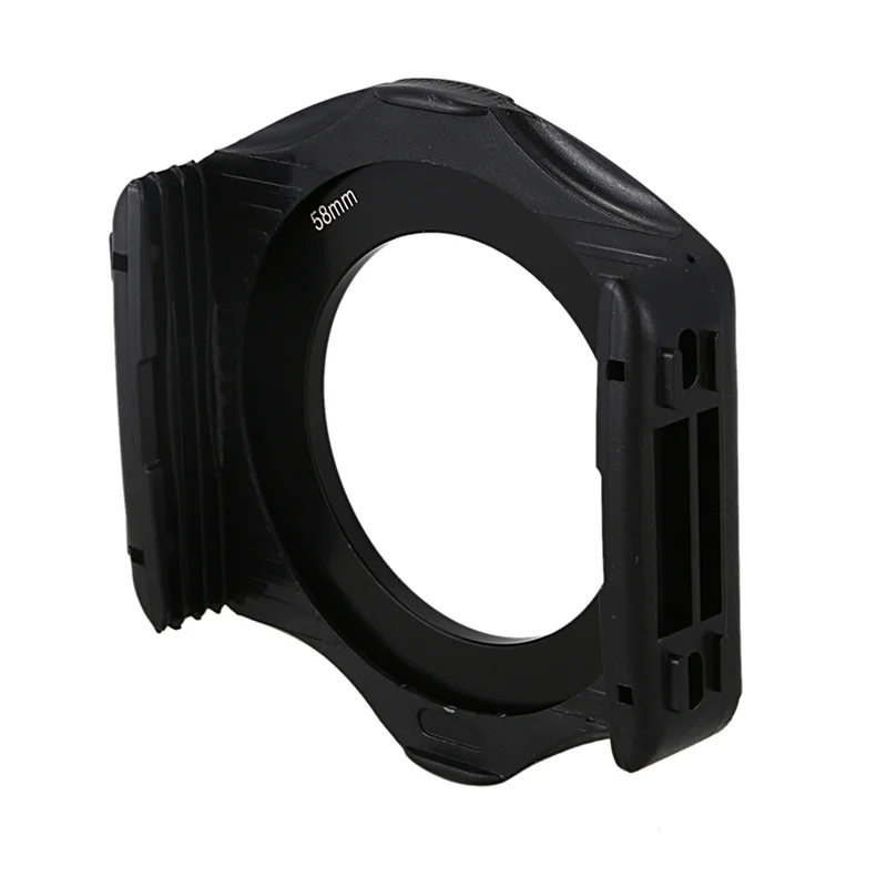 ELECT-2Pcs 58Mm Adapter Ring + 3-Slot Filter Holder For Cokin P Series Camera