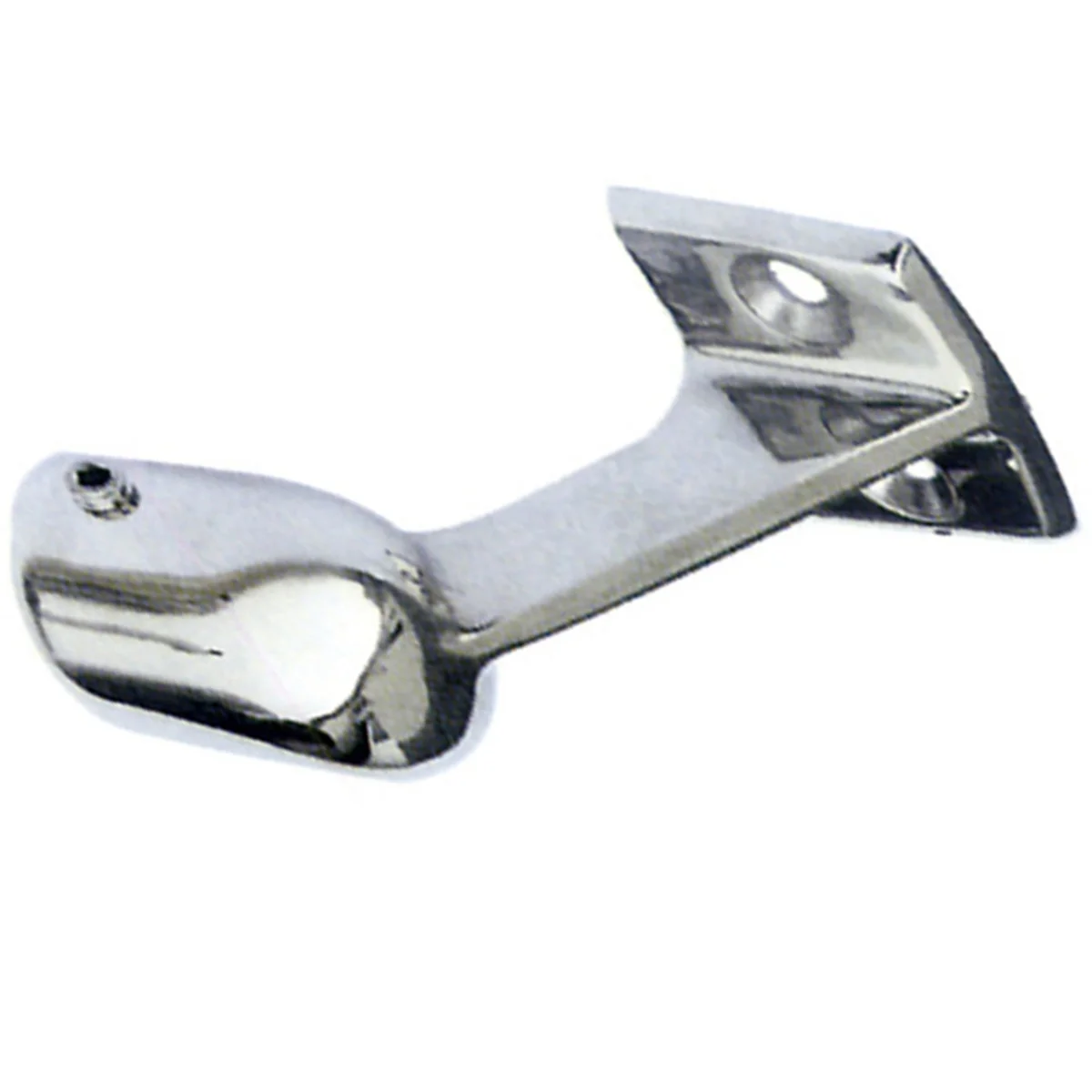 A83Z 316 Stainless Steel Boat Deck Round Head Stern Bracket 1inch Handrail Stanchion for Boat Yacht