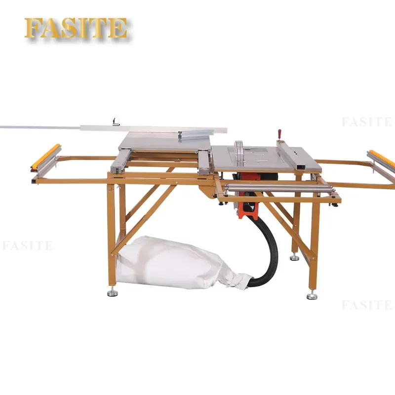 For Woodworking Multi-function Push-pull Table Saw Brushless Motor Dust-free Safe Mechanical Push Table Compact Design for